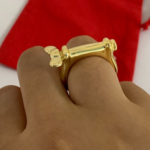 UNO de 50 Collection Metamorphosis Reward Ring Gold - Picture 6 of 9